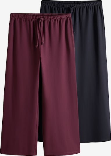 The Set Nohavice, veľkosť 38/Normálna - námornícka modrá / burgundská, Produkt