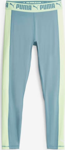 PUMA Skinny Sportbroek in Blauw: voorkant