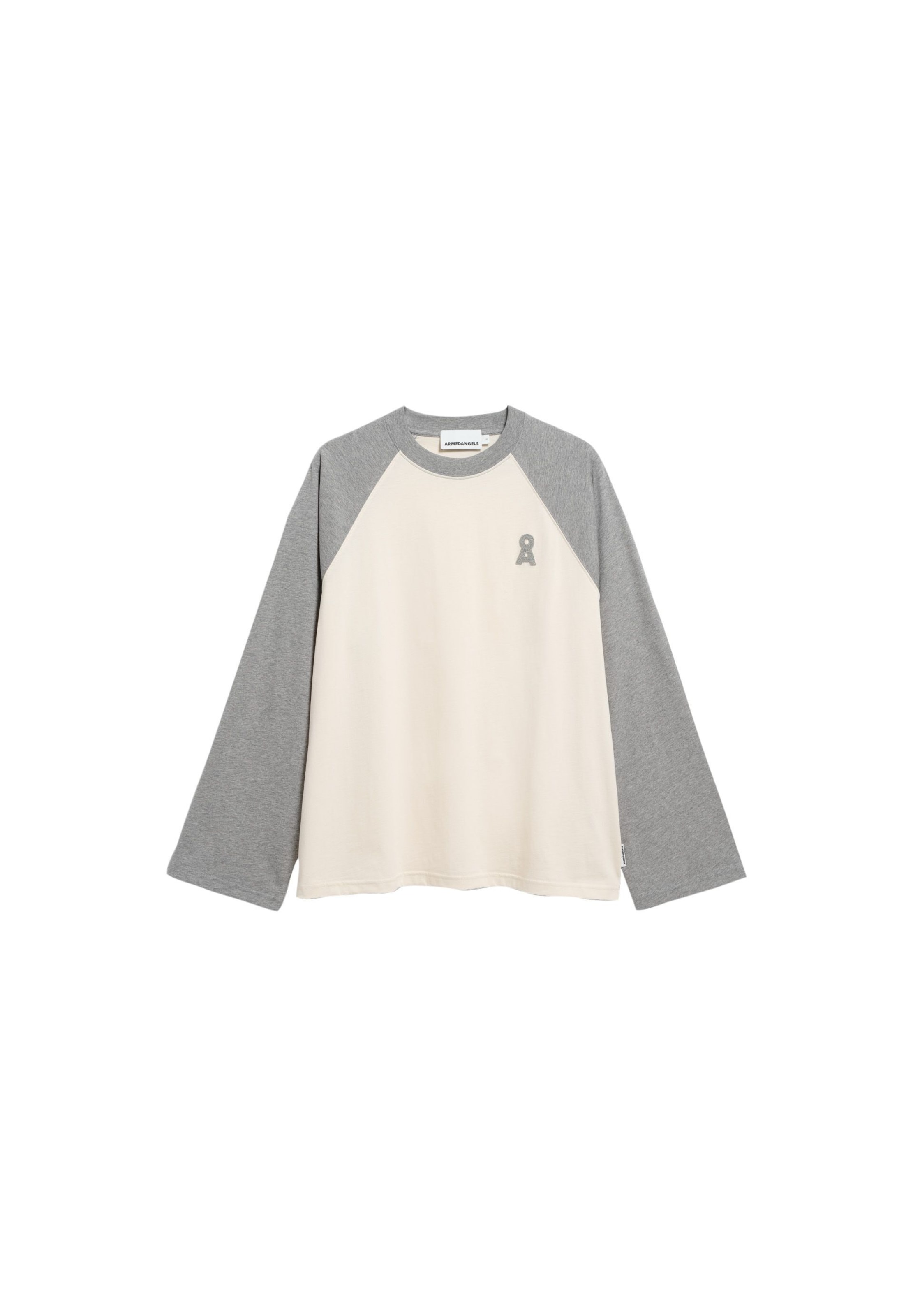 ARMEDANGELS Shirt 'ICONIC Å RAGLAN' in Beige: front
