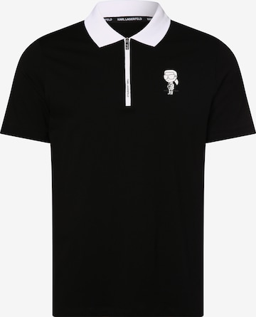 Karl Lagerfeld Shirt in Black: front