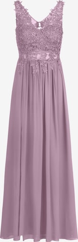 Kraimod Evening Dress in Purple: front