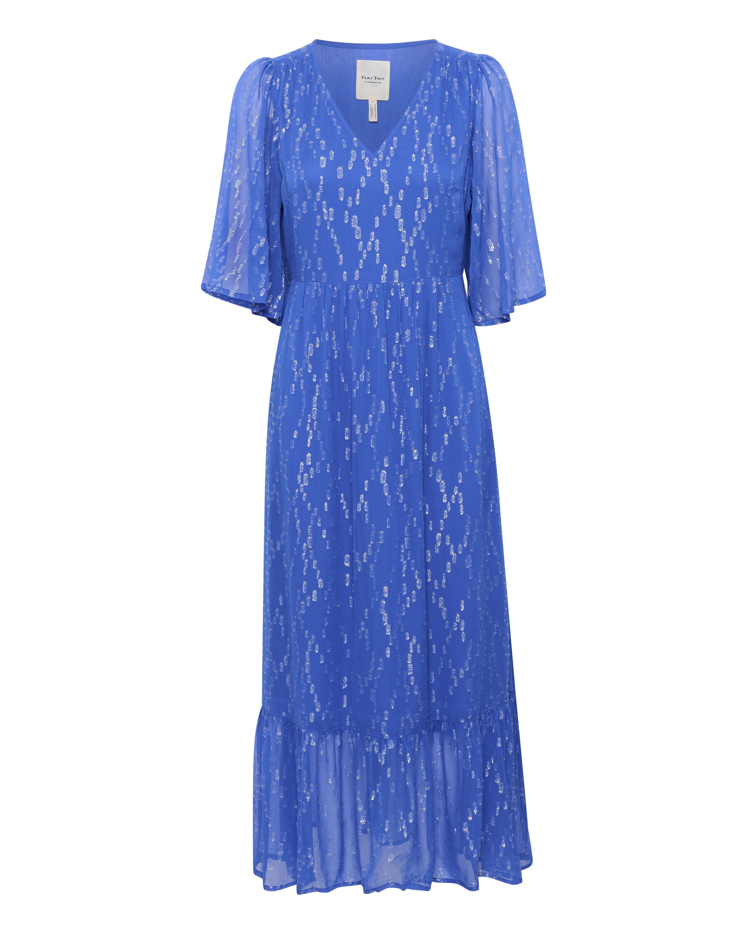 Part Two Kjole 'Terja' i blå: forside