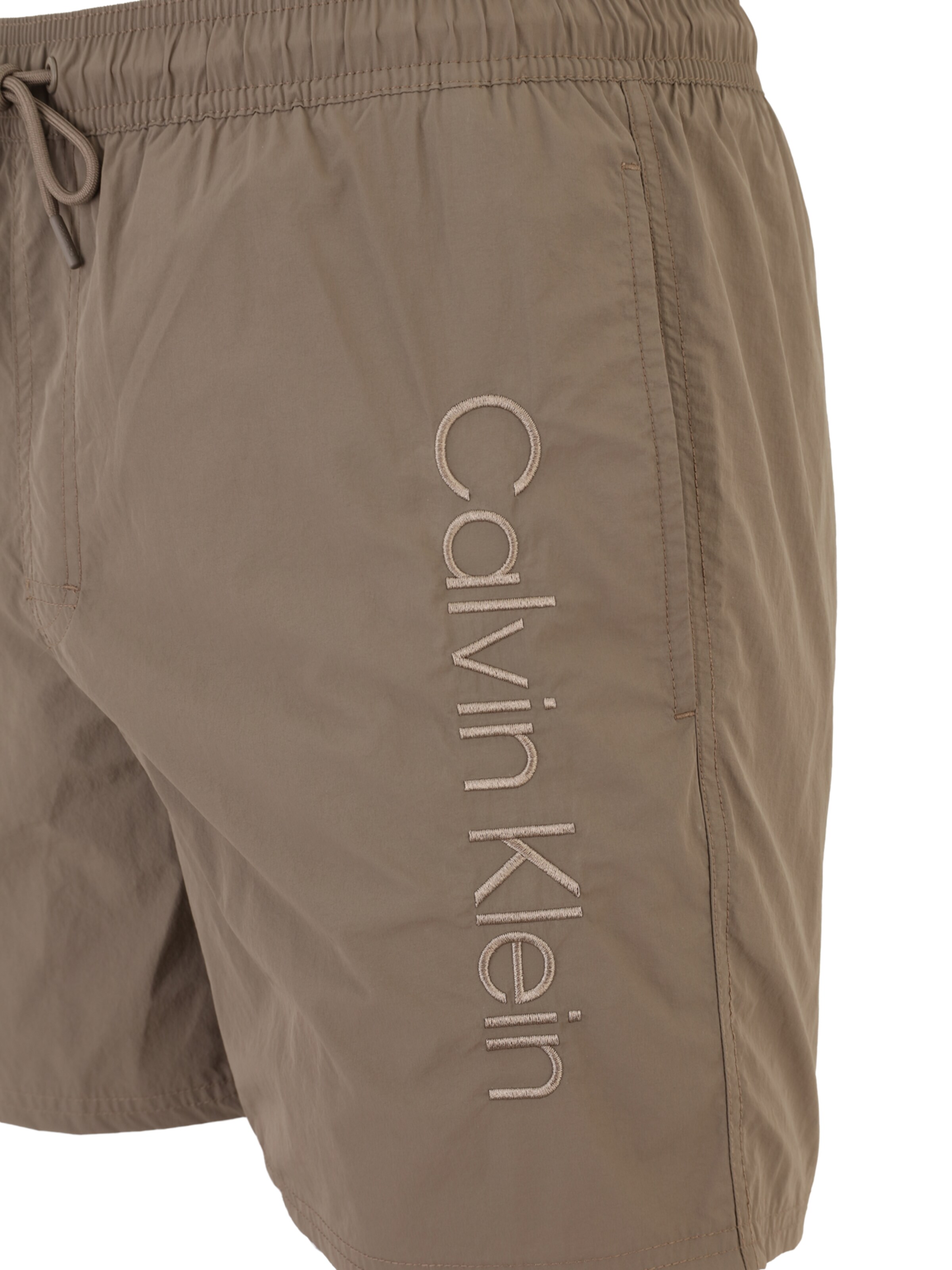 Calvin Klein Swimwear Plavecké šortky - Sivá