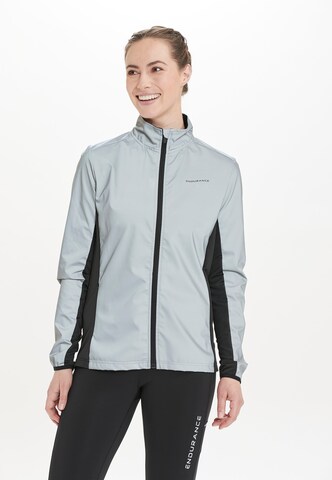 ENDURANCE Athletic Jacket 'Rumey' in Silver: front