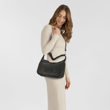 TOM TAILOR Shoulder bag 'Mirela' in Black: front