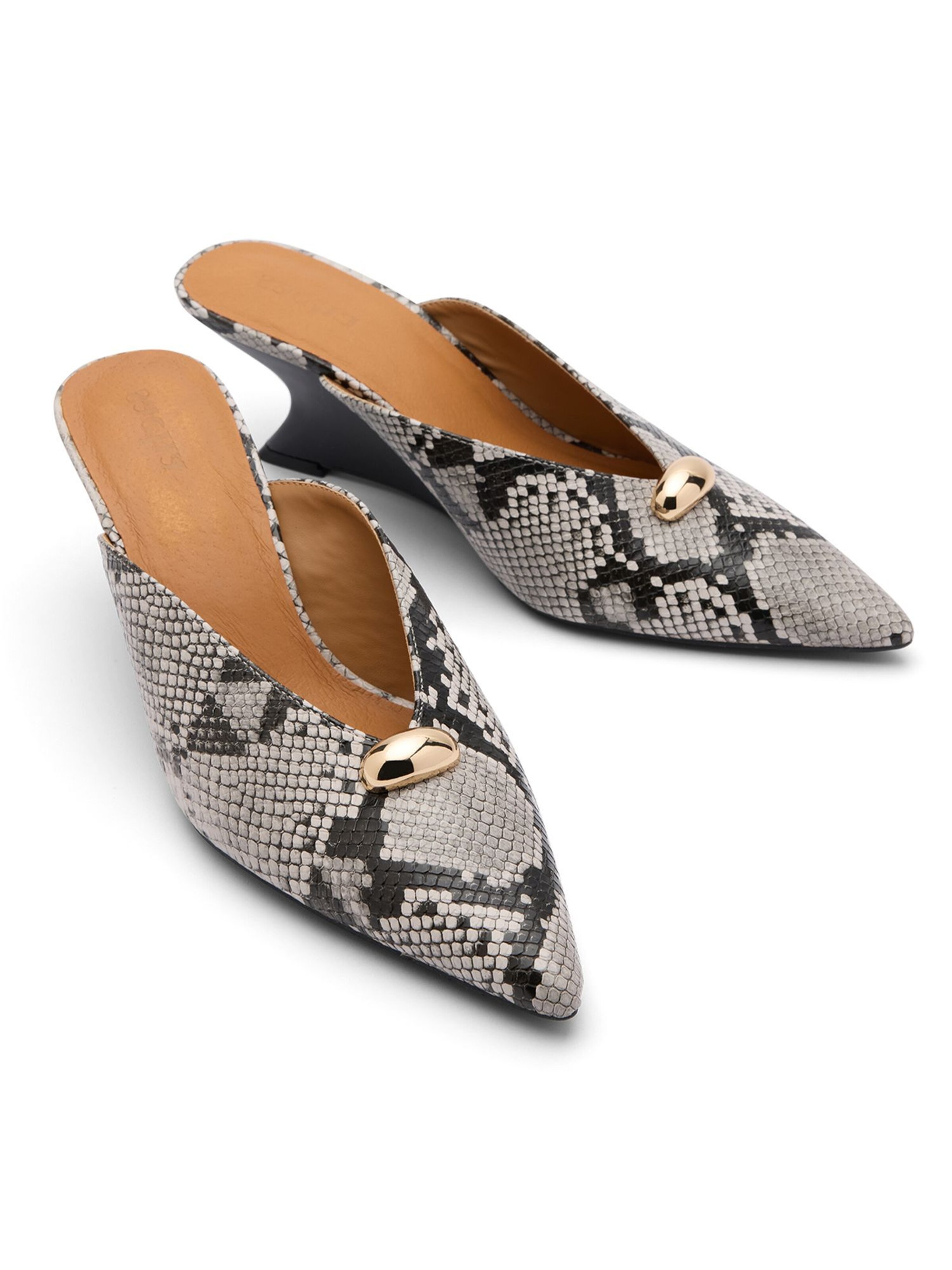 SACHA Pantolette in Grau