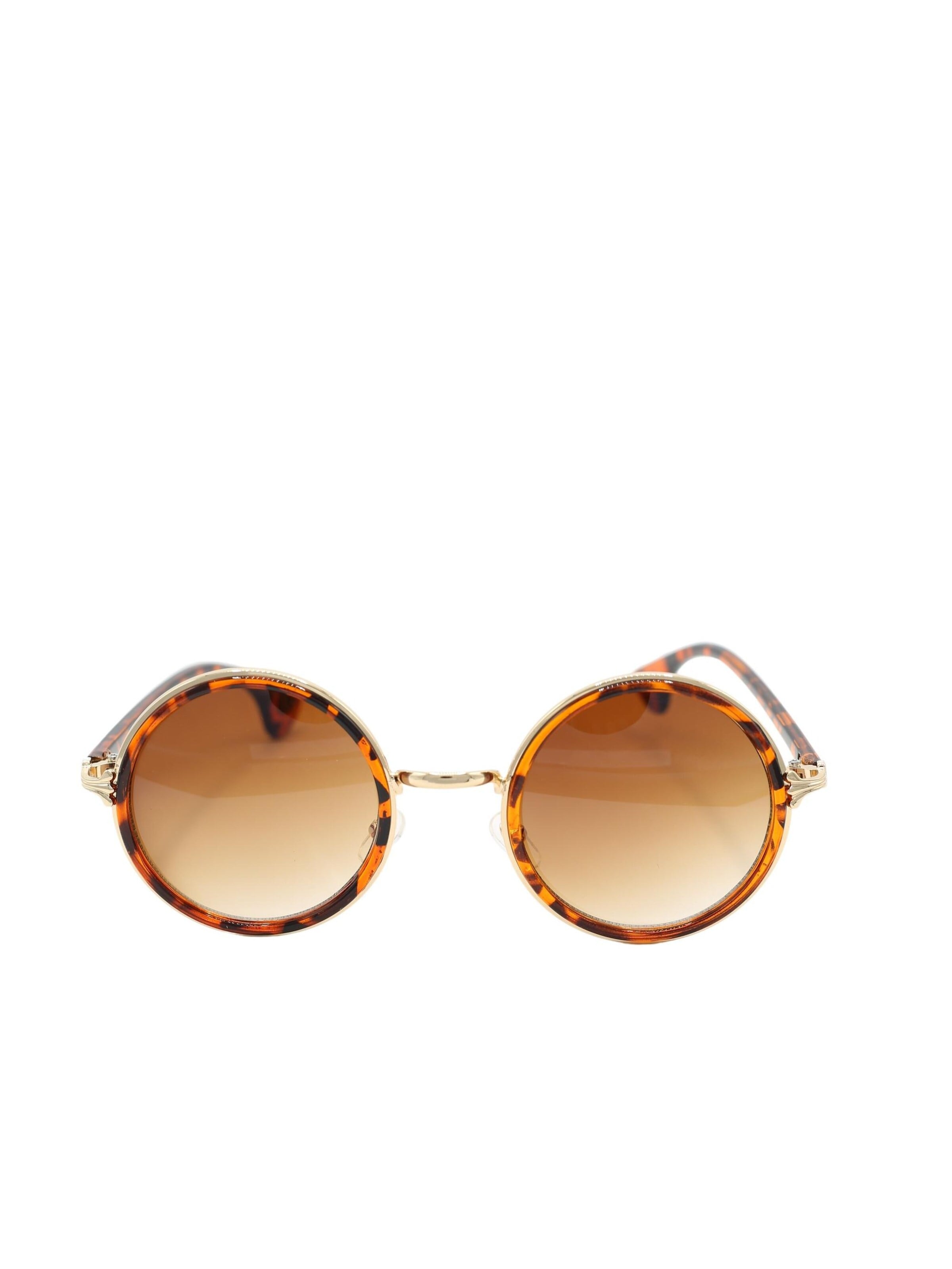COLLEZIONE ALESSANDRO Sunglasses 'Hippie' in Gold: front
