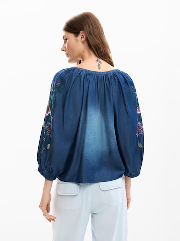 Desigual Bluse in Blau