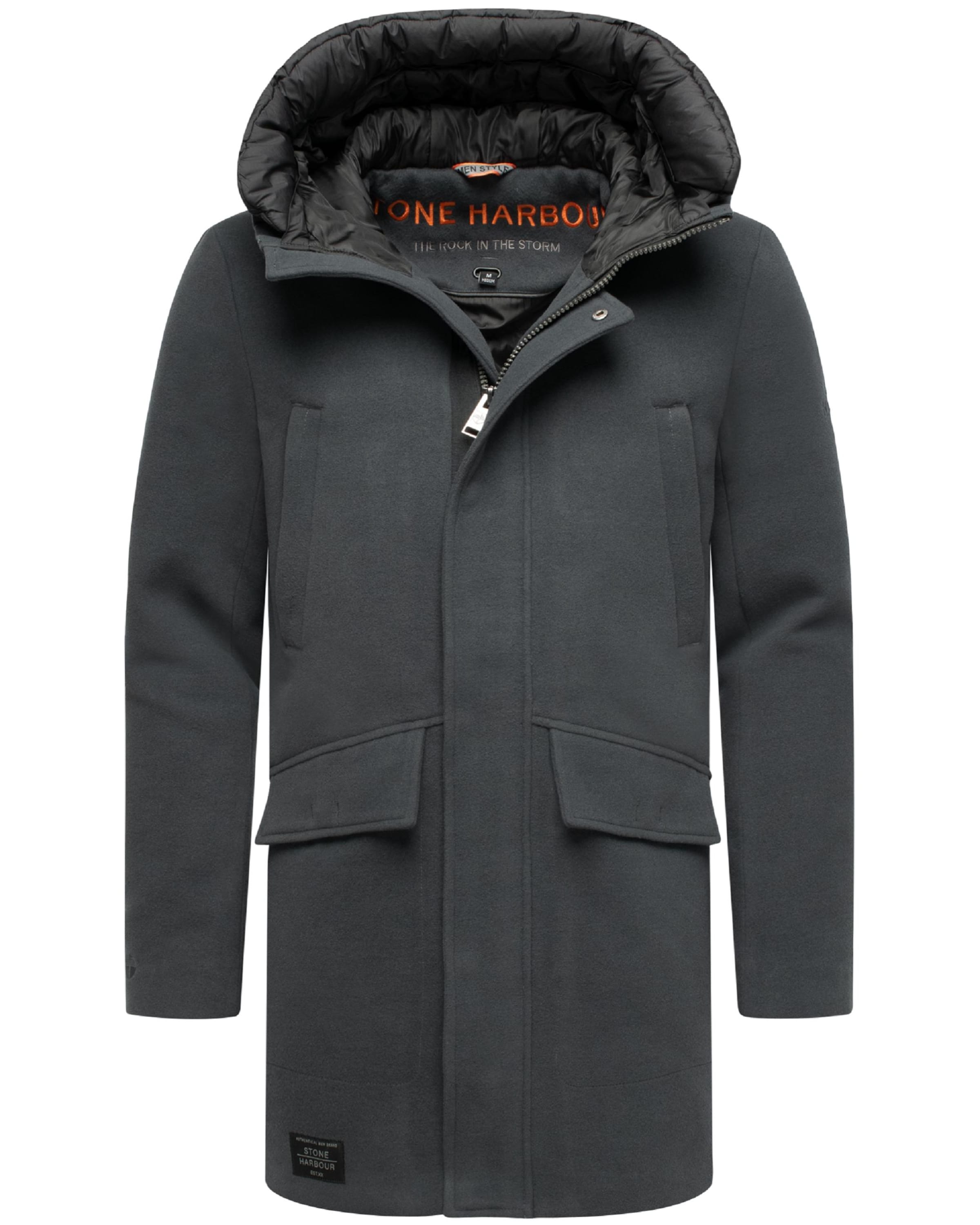 Cappotto invernale 'Fenroos' di STONE HARBOUR in grigio
