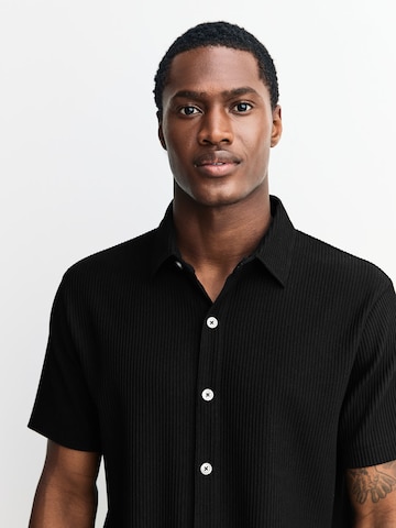 Next Regular fit Overhemd in Zwart