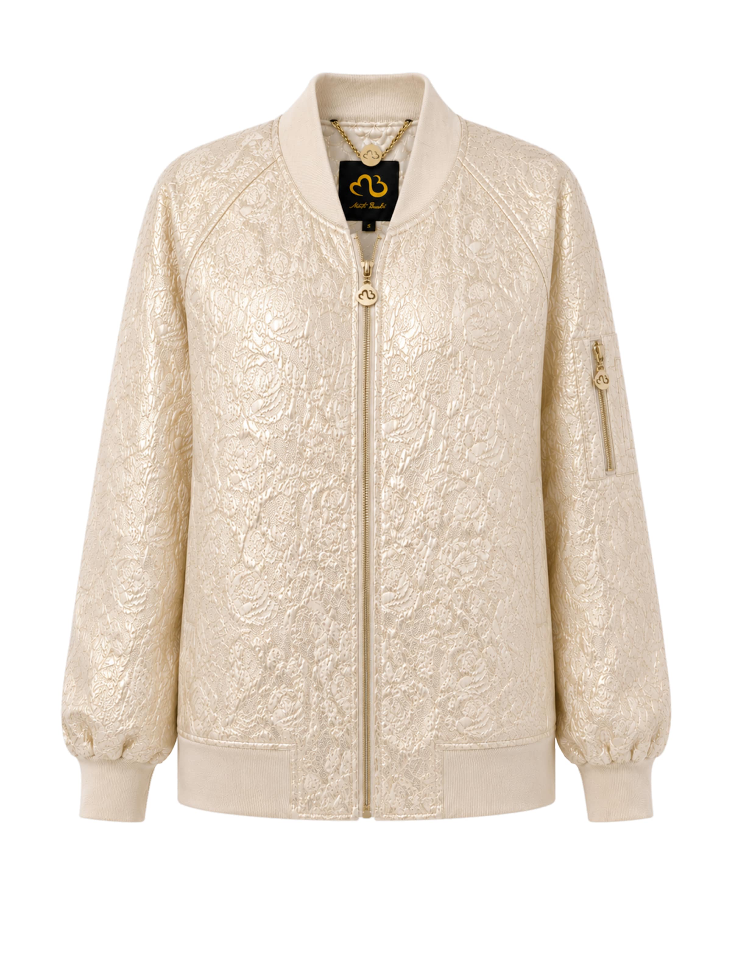MB by Marta Buzolic Übergangsjacke‌‌ in Gold: Vorderseite