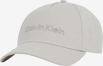 Calvin Klein Cap 'Must' in Grau: Vorderseite