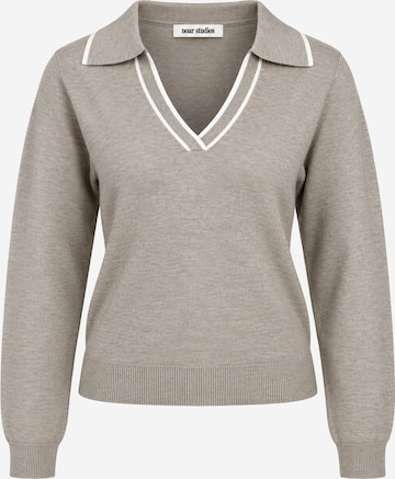 noar studios Sweater in Beige: front