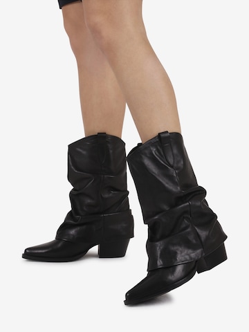 BRONX Ankle Boots ' Jukeson ' in Black: front