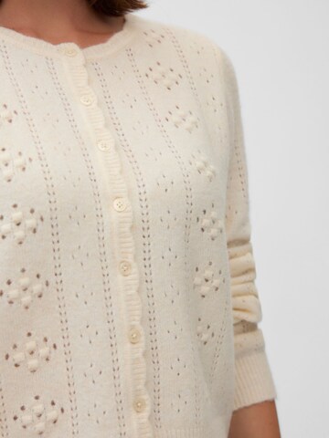 VERO MODA Gebreid vest 'VMRie' in Wit