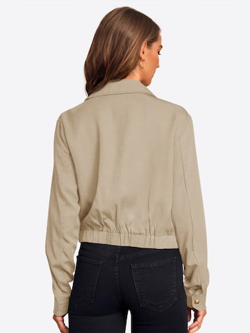 Imily Bela Přechodná bunda – béžová: zadní strana