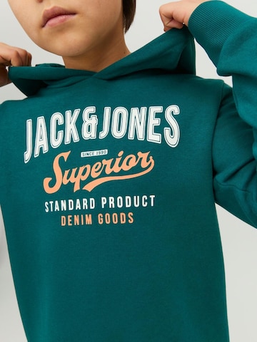 Jack & Jones Junior Суичър в зелено