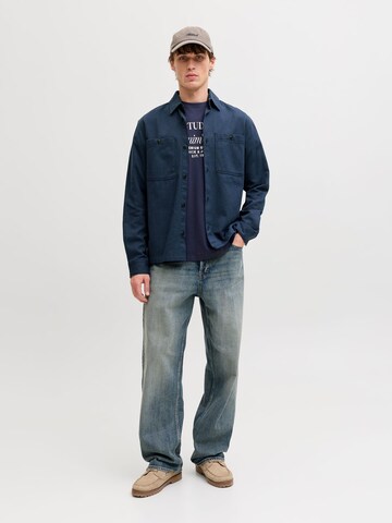 JACK & JONES - Ajuste regular Camisa 'JPRBLUrayle' en azul