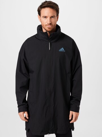 ADIDAS SPORTSWEAR - Chaqueta de montaña 'Traveer' en negro: frente