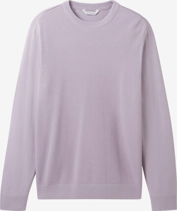 TOM TAILOR Sweater in Purple: front