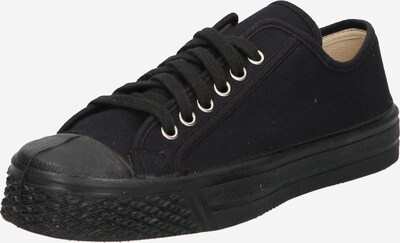 US Rubber Platform trainers in Black, Item view