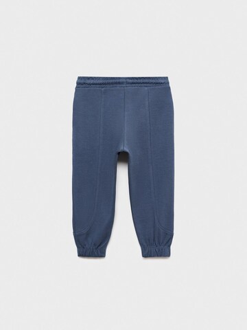 Tapered Pantaloni de la MANGO KIDS pe albastru