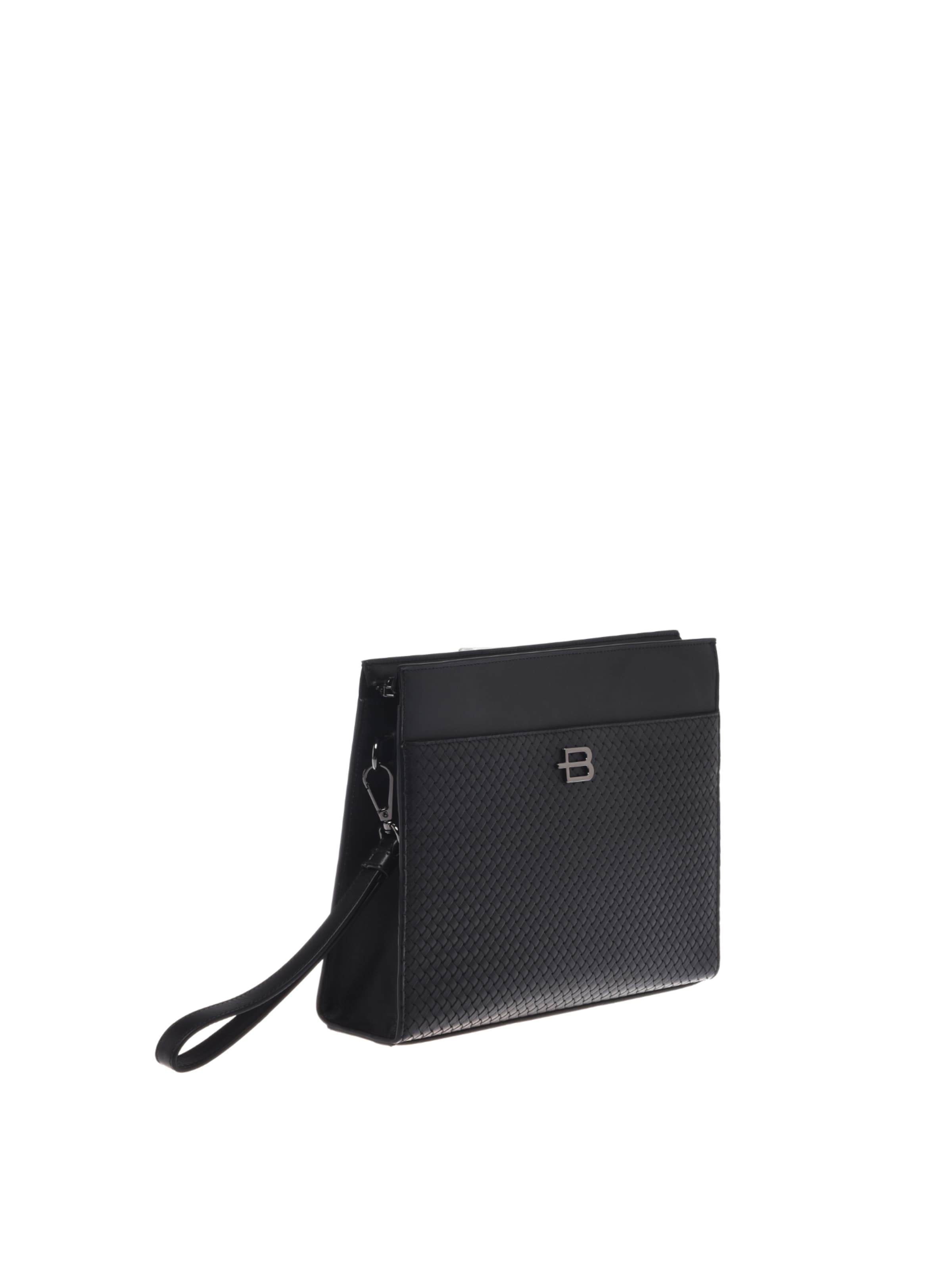 BALDININI Clutch in Zwart