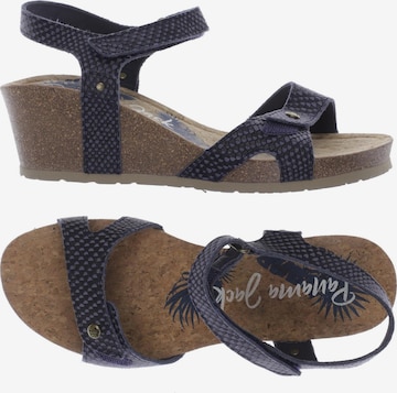 PANAMA JACK Sandals & High-Heeled Sandals in 40 in Blue: front