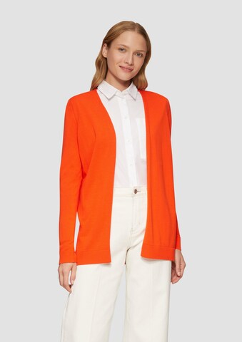s.Oliver Strickjacke in Orange: Vorderseite