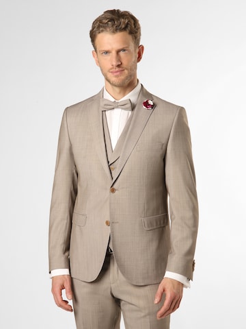 CG CLUB OF GENTS Slim fit Business Blazer 'Patrick' in Beige: front