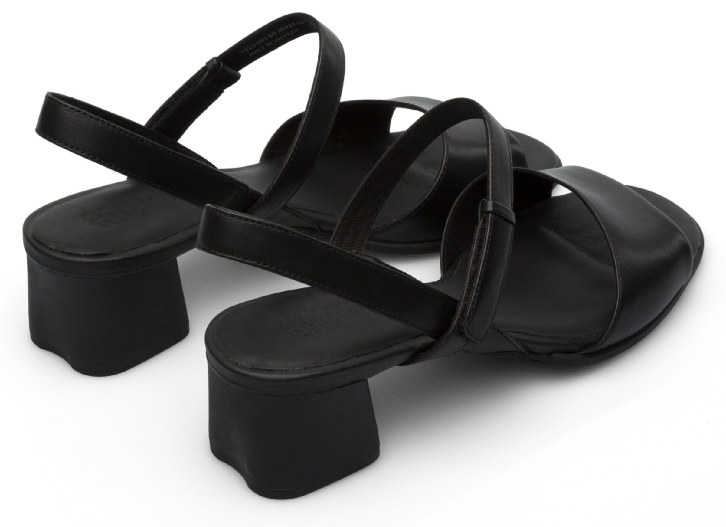 Sandalo con cinturino 'Katie' di CAMPER in nero