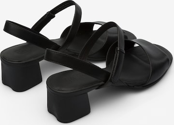 CAMPER Strap sandal 'Katie' in Black