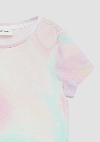 T-Shirt s.Oliver en blanc