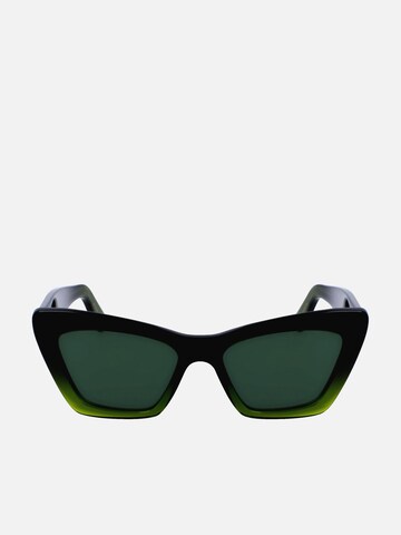 FERRAGAMO Zonnebril in Groen