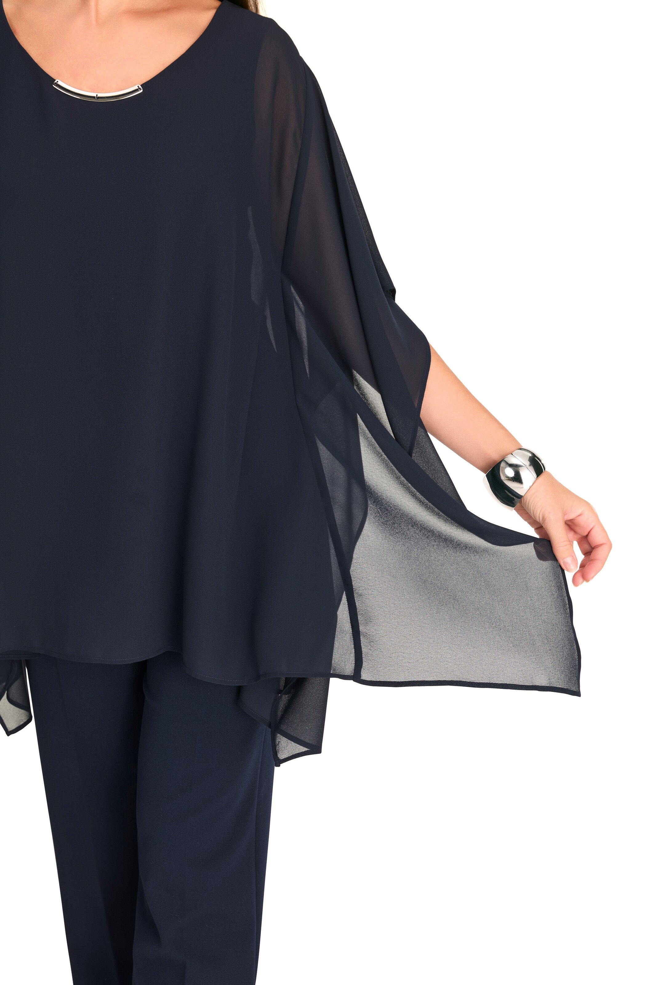 HERMANN LANGE Collection Blouse in Blue