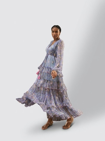 Robe 'Robe Longue Emilia' Miss June en bleu