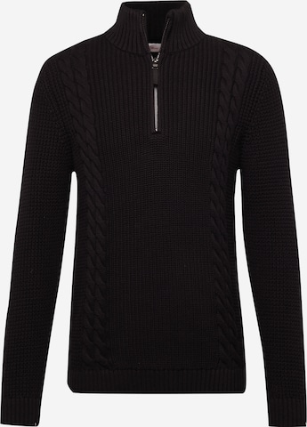 s.Oliver Sweater in Black: front