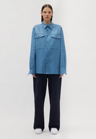 Studio Seidensticker Regular fit Button Up Shirt in Blue