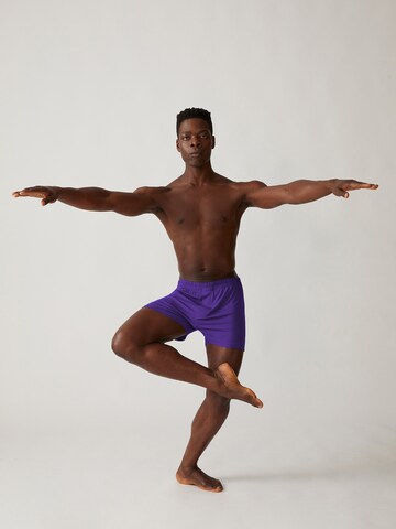 ARMEDANGELS Boxer shorts ' AASKER ' in Purple