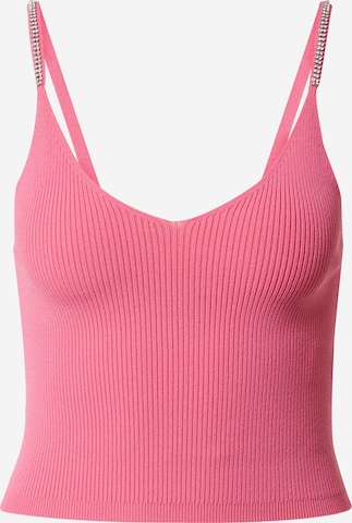 VIERVIER Top 'Eva' in Roze: voorkant