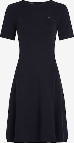 TOMMY HILFIGER Knitted dress in Blue: front
