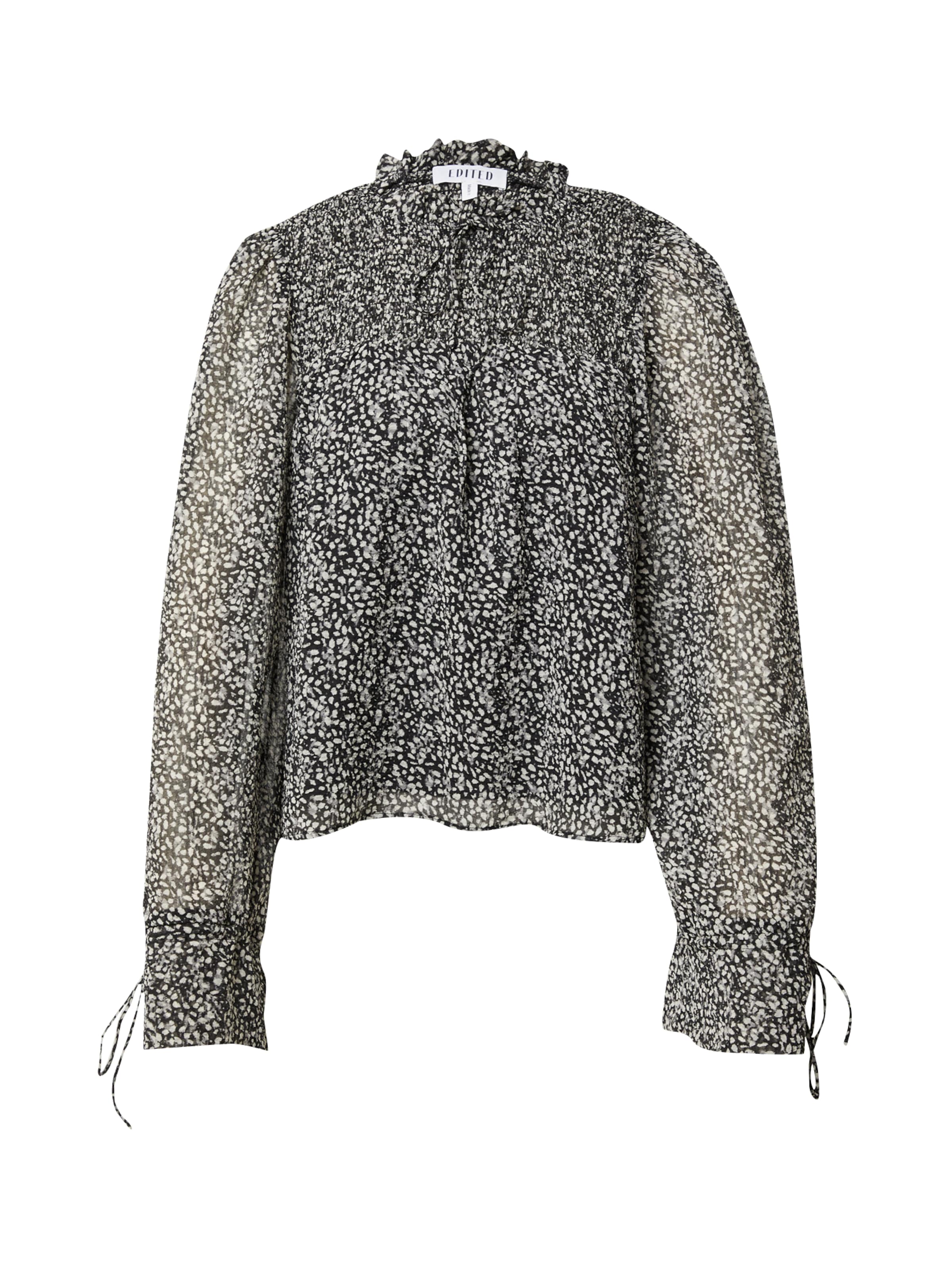 melns EDITED Blūze 'Josephina': no priekšpuses