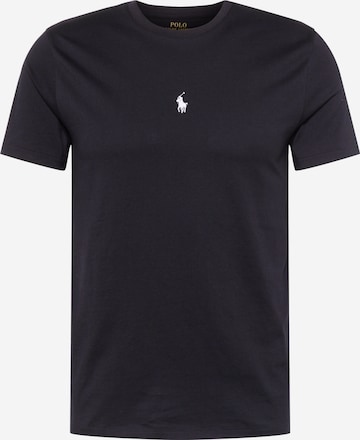 T-Shirt Polo Ralph Lauren en noir : devant