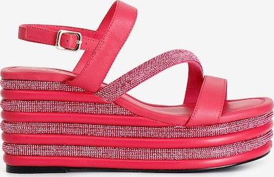 CAFè NOIR Sandalen in fuchsia, Produktansicht