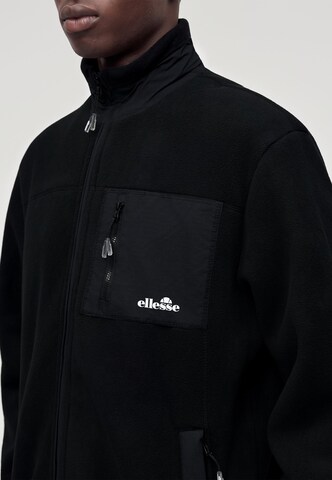 ELLESSE Fleece Jacket 'Zerano 2' in Black