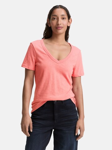 TOM TAILOR Shirt in Roze: voorkant