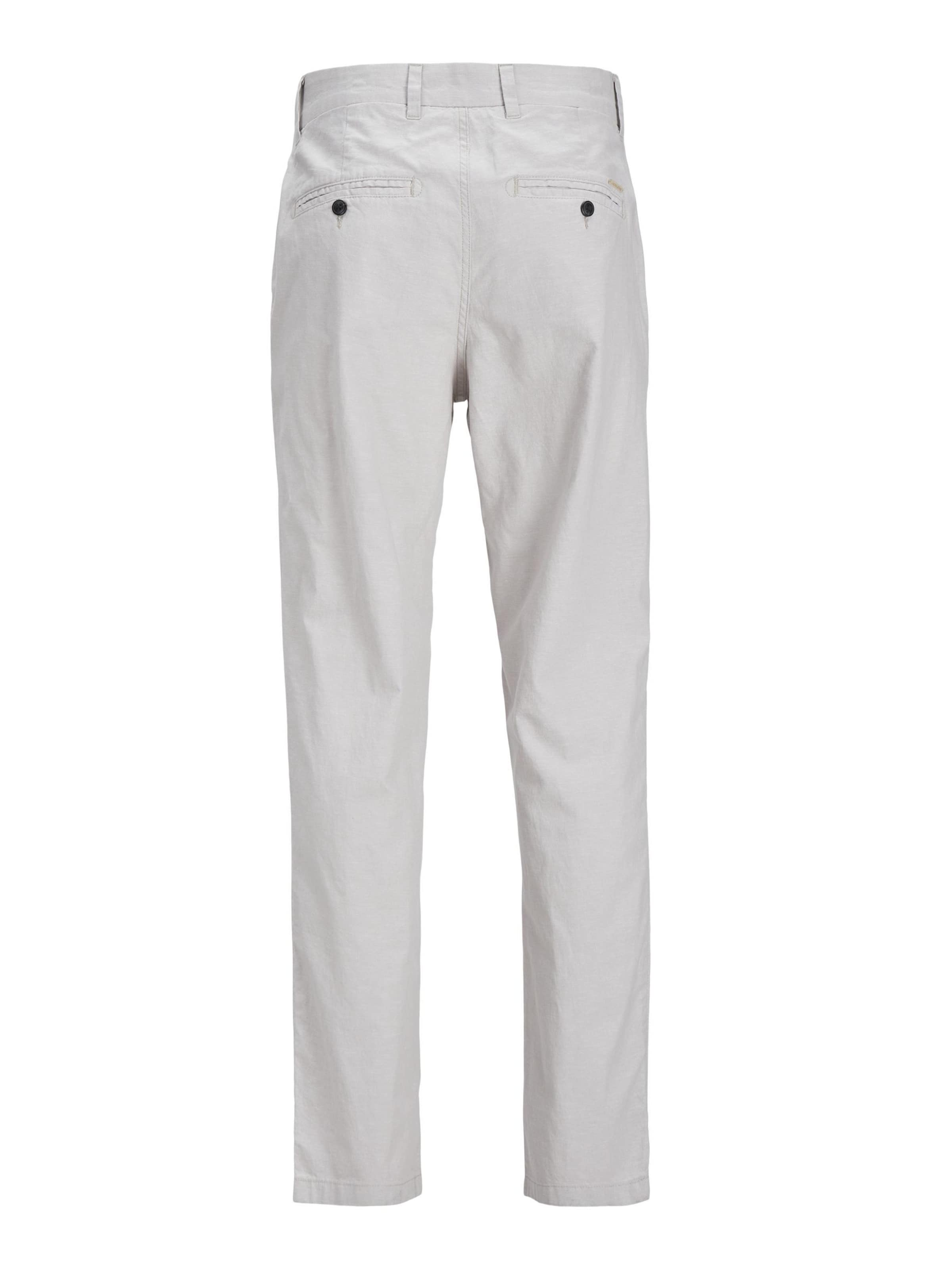 JACK & JONES Tapered Chino Pants 'JPSTAce JJSummer' in Grey