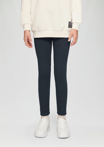 s.Oliver Skinny Leggings in Blau: Vorderseite