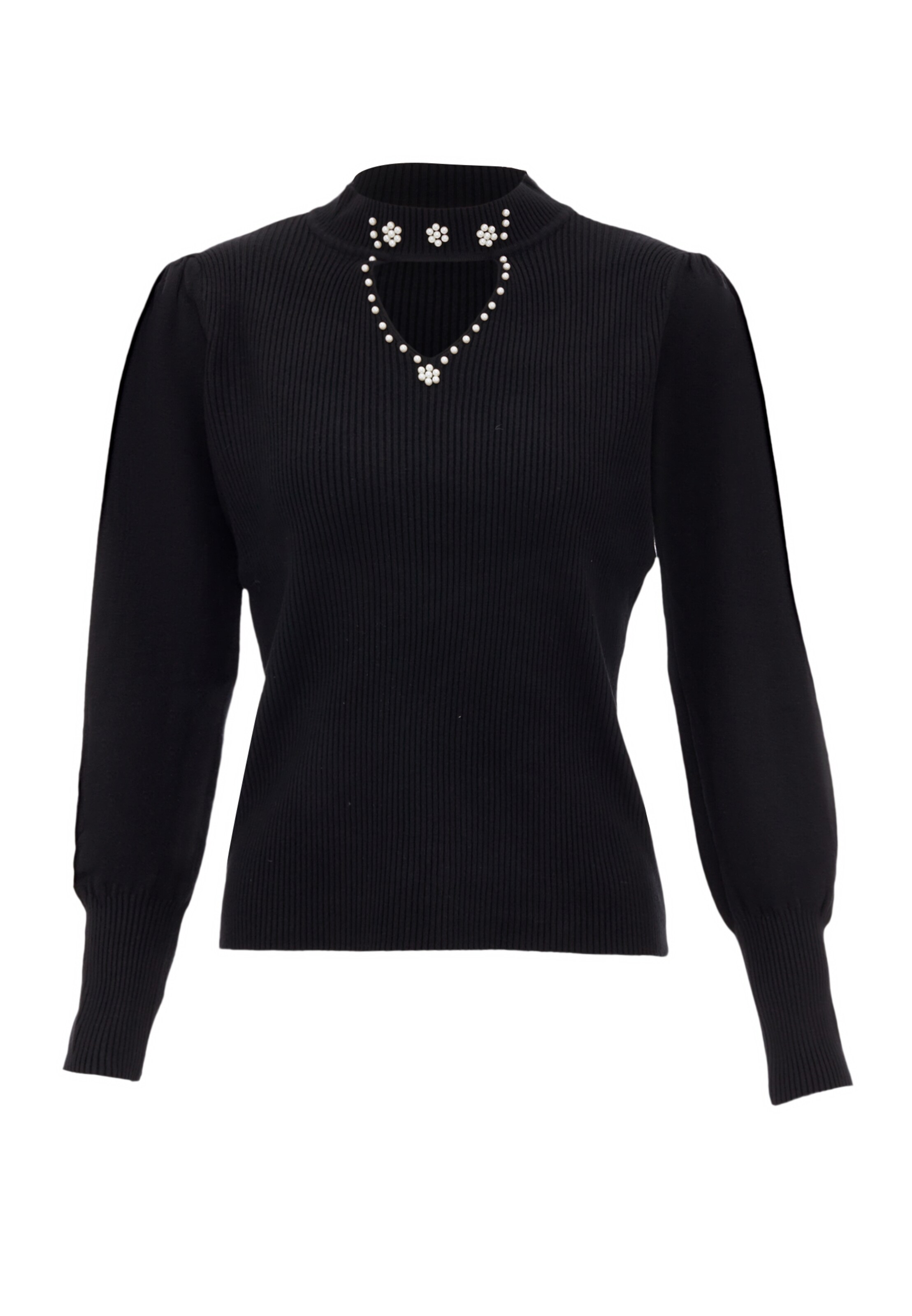 nascita Свитер в Черный: спереди