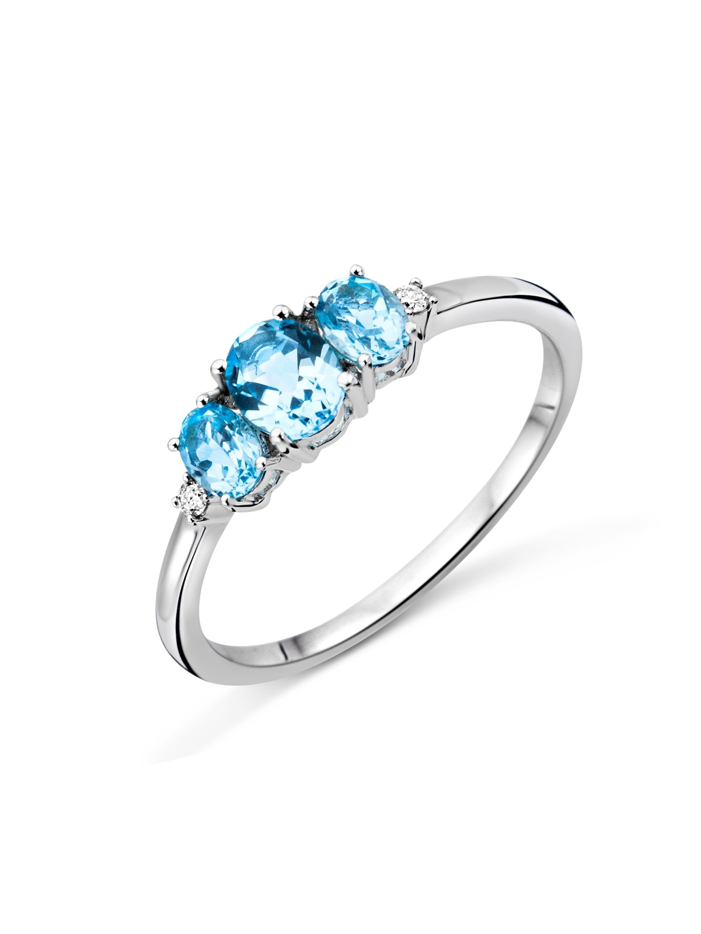 DIAMANT LETERNEL Ring‌‌‌ in Silber: Vorderseite